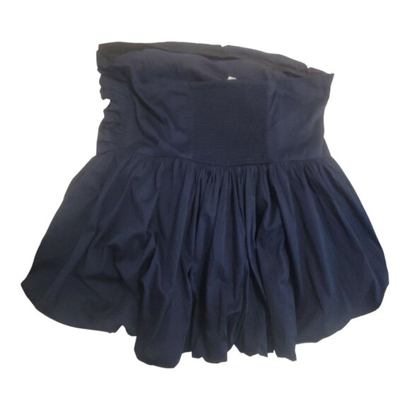 The Drop Rhett Strapless Mini Dress Maritime Navy Size 3X Bubble Hem - Picture 3 of 9